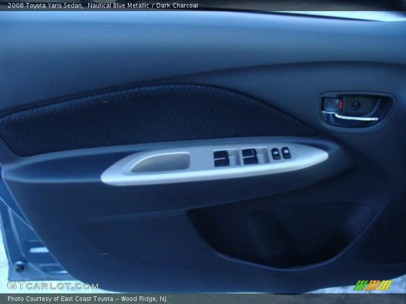 Nautical Blue Metallic / Dark Charcoal 2008 Toyota Yaris Sedan