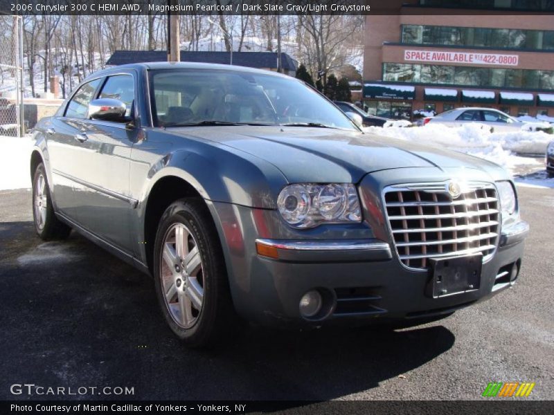 Magnesium Pearlcoat / Dark Slate Gray/Light Graystone 2006 Chrysler 300 C HEMI AWD