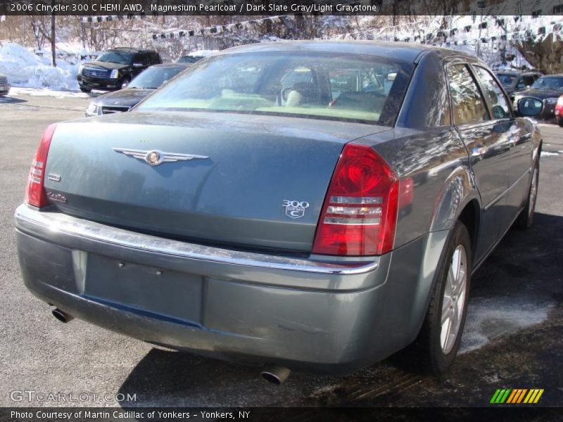 Magnesium Pearlcoat / Dark Slate Gray/Light Graystone 2006 Chrysler 300 C HEMI AWD