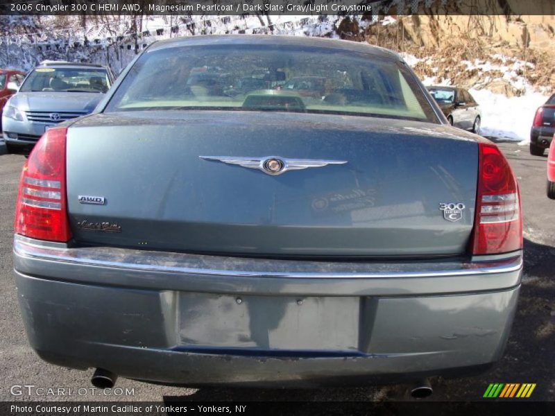 Magnesium Pearlcoat / Dark Slate Gray/Light Graystone 2006 Chrysler 300 C HEMI AWD