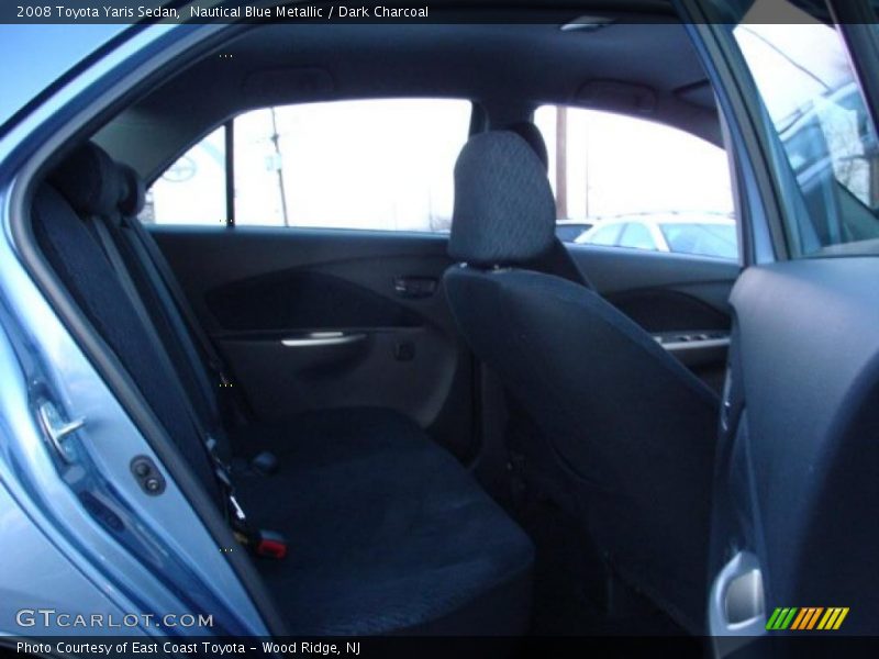 Nautical Blue Metallic / Dark Charcoal 2008 Toyota Yaris Sedan