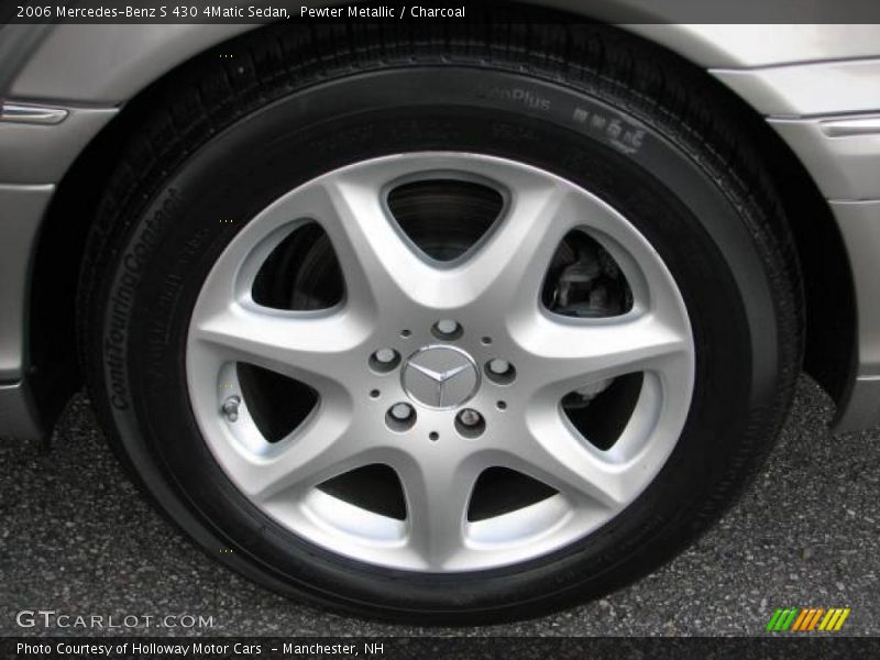 Pewter Metallic / Charcoal 2006 Mercedes-Benz S 430 4Matic Sedan