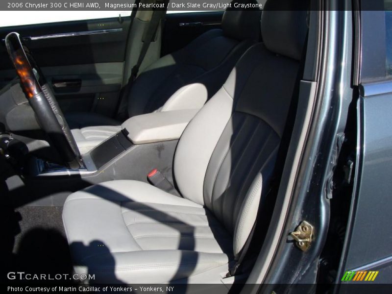 Magnesium Pearlcoat / Dark Slate Gray/Light Graystone 2006 Chrysler 300 C HEMI AWD