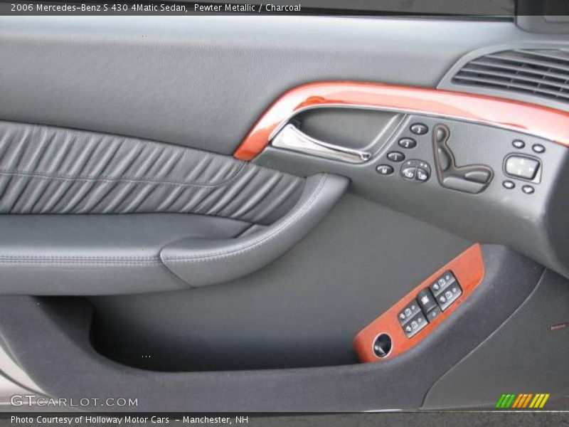 Pewter Metallic / Charcoal 2006 Mercedes-Benz S 430 4Matic Sedan