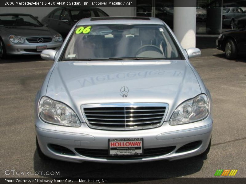 Brilliant Silver Metallic / Ash 2006 Mercedes-Benz S 430 4Matic Sedan