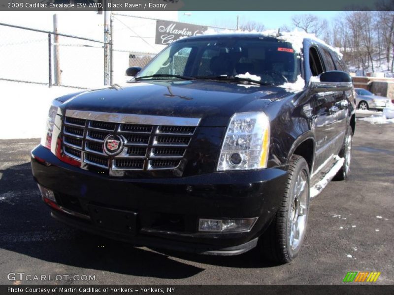 Black Raven / Ebony 2008 Cadillac Escalade ESV AWD