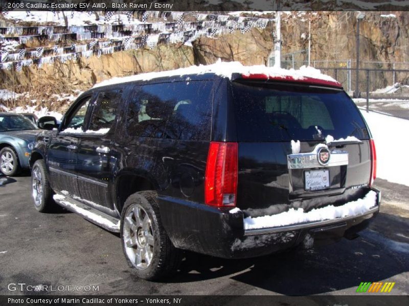 Black Raven / Ebony 2008 Cadillac Escalade ESV AWD