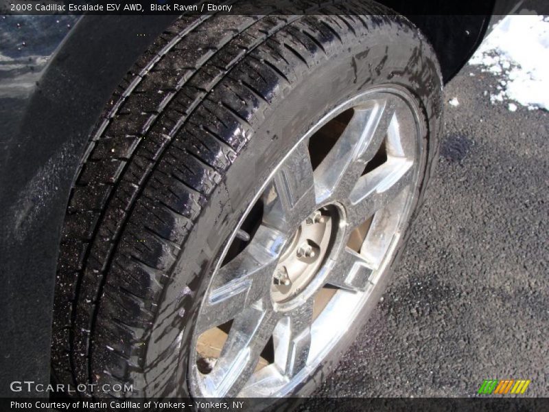 Black Raven / Ebony 2008 Cadillac Escalade ESV AWD