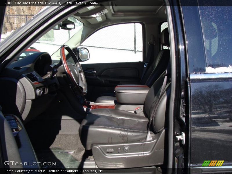 Black Raven / Ebony 2008 Cadillac Escalade ESV AWD