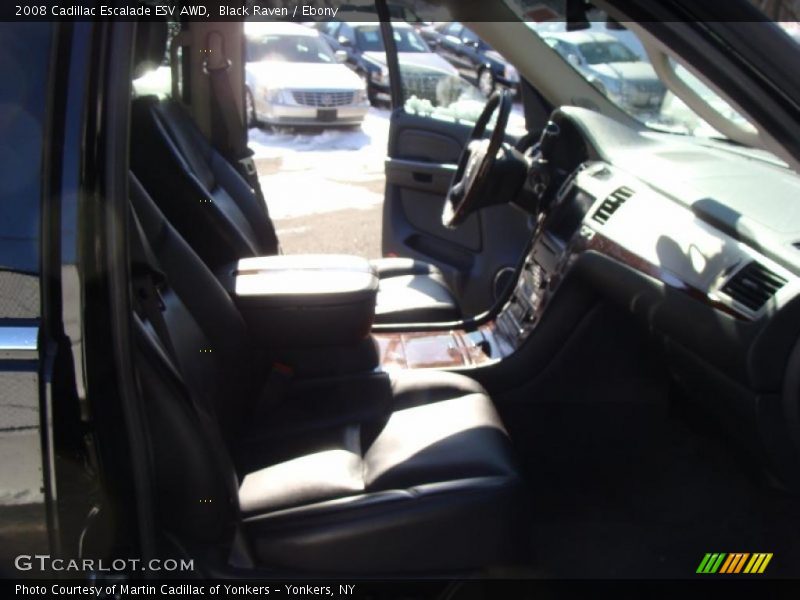 Black Raven / Ebony 2008 Cadillac Escalade ESV AWD