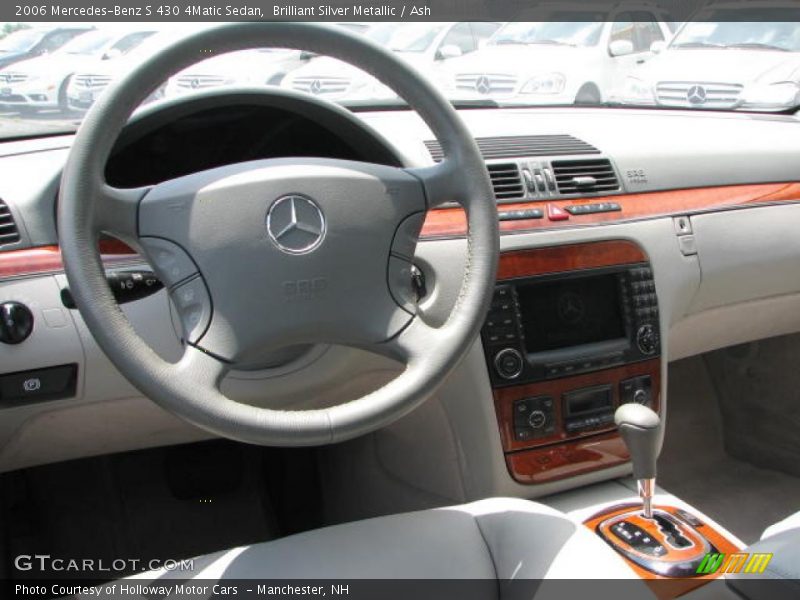 Brilliant Silver Metallic / Ash 2006 Mercedes-Benz S 430 4Matic Sedan