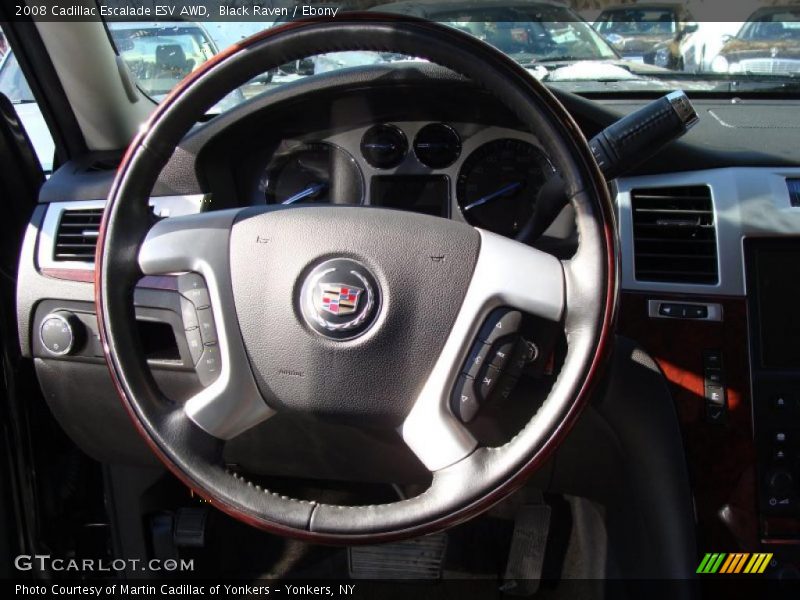Black Raven / Ebony 2008 Cadillac Escalade ESV AWD