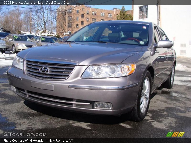 Steel Gray / Gray 2008 Hyundai Azera Limited