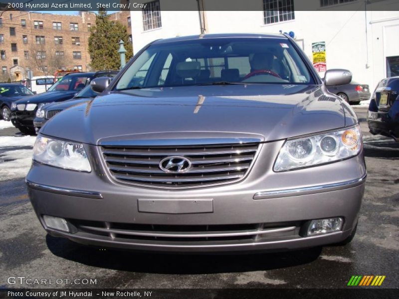 Steel Gray / Gray 2008 Hyundai Azera Limited