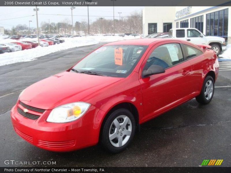 Victory Red / Neutral 2006 Chevrolet Cobalt LS Coupe