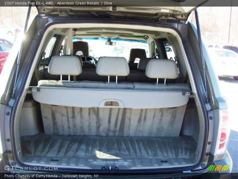 Aberdeen Green Metallic / Olive 2007 Honda Pilot EX-L 4WD