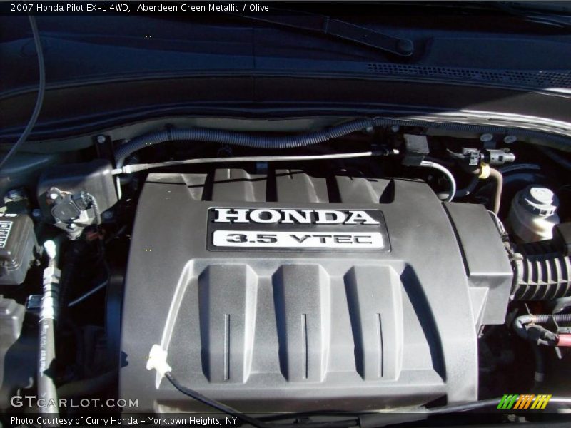 Aberdeen Green Metallic / Olive 2007 Honda Pilot EX-L 4WD