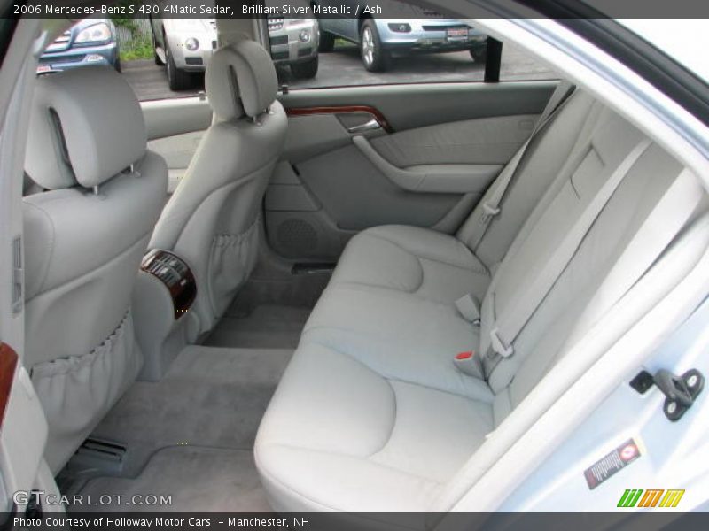 Brilliant Silver Metallic / Ash 2006 Mercedes-Benz S 430 4Matic Sedan