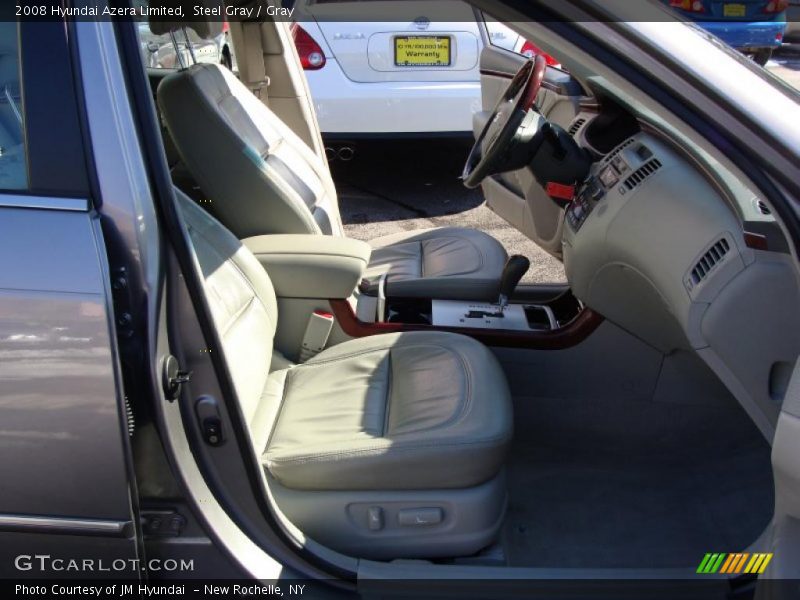 Steel Gray / Gray 2008 Hyundai Azera Limited