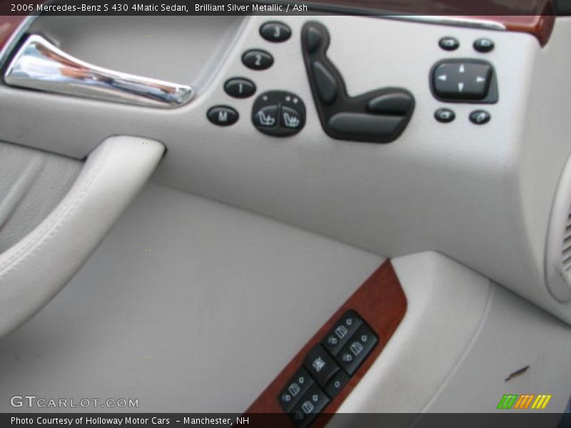 Brilliant Silver Metallic / Ash 2006 Mercedes-Benz S 430 4Matic Sedan