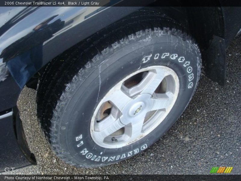 Black / Light Gray 2006 Chevrolet TrailBlazer LS 4x4