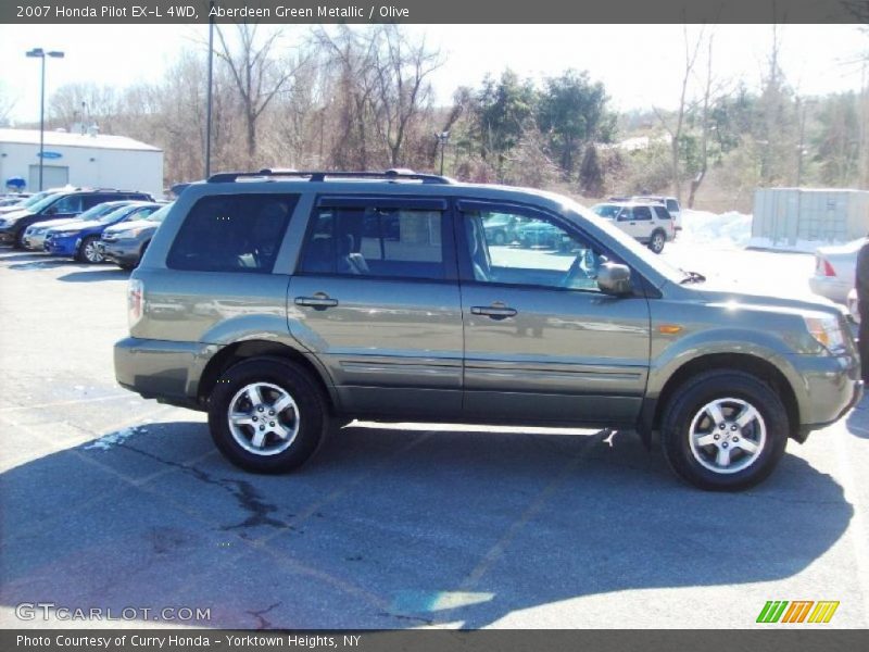 Aberdeen Green Metallic / Olive 2007 Honda Pilot EX-L 4WD