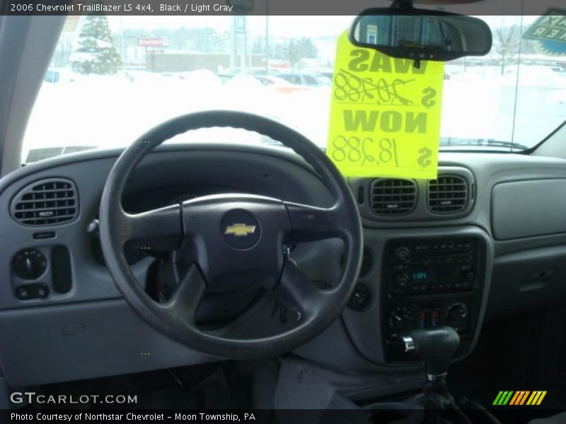 Black / Light Gray 2006 Chevrolet TrailBlazer LS 4x4