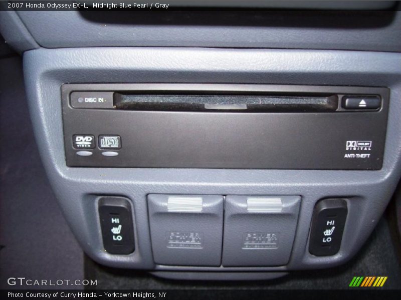 Midnight Blue Pearl / Gray 2007 Honda Odyssey EX-L