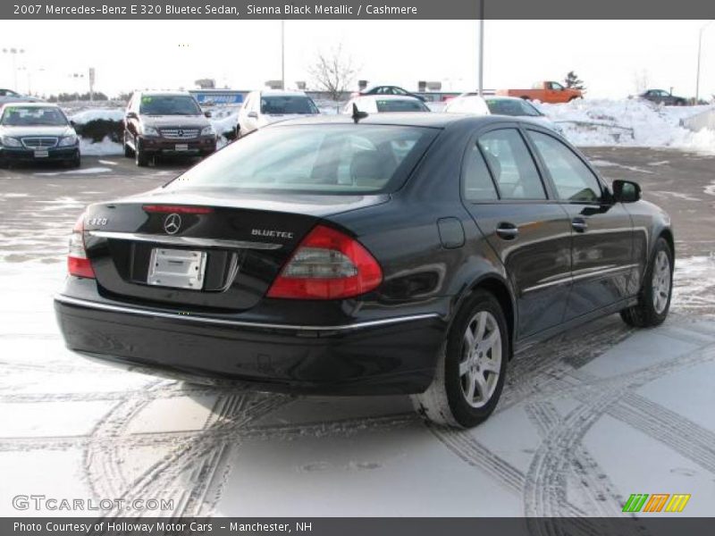 Sienna Black Metallic / Cashmere 2007 Mercedes-Benz E 320 Bluetec Sedan