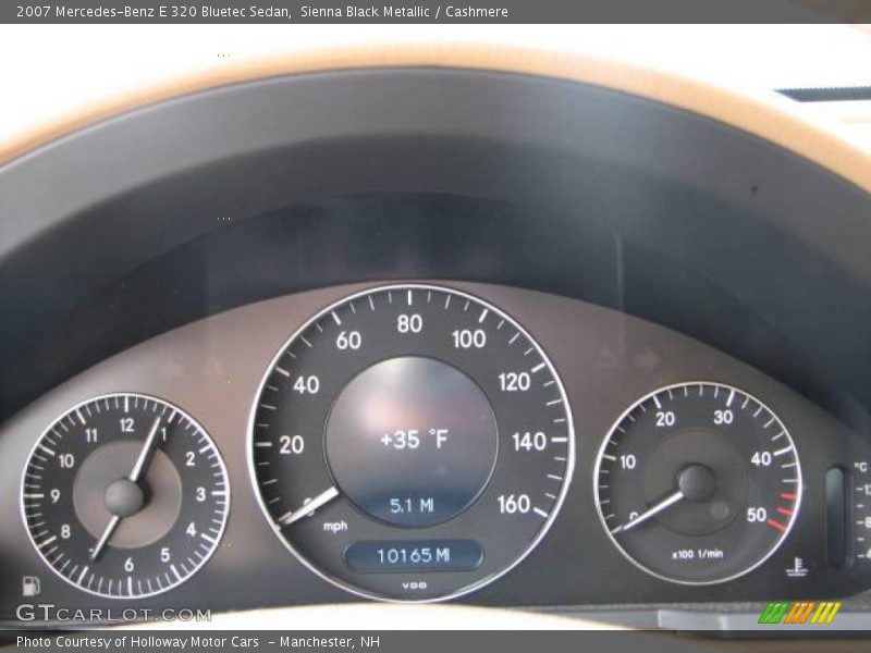 Sienna Black Metallic / Cashmere 2007 Mercedes-Benz E 320 Bluetec Sedan