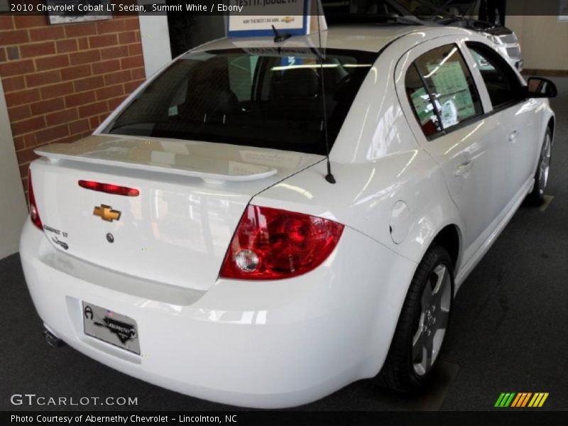 Summit White / Ebony 2010 Chevrolet Cobalt LT Sedan