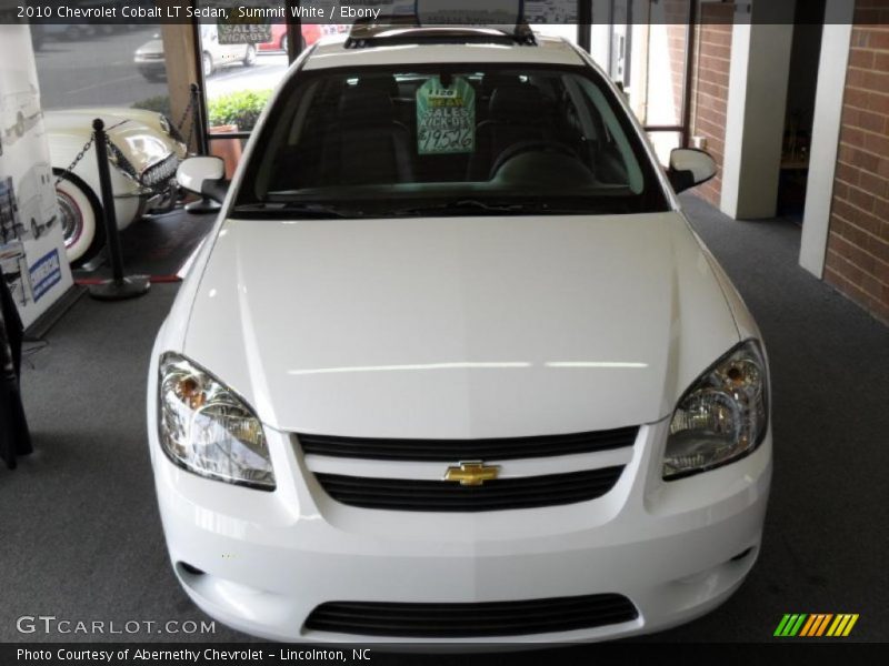 Summit White / Ebony 2010 Chevrolet Cobalt LT Sedan