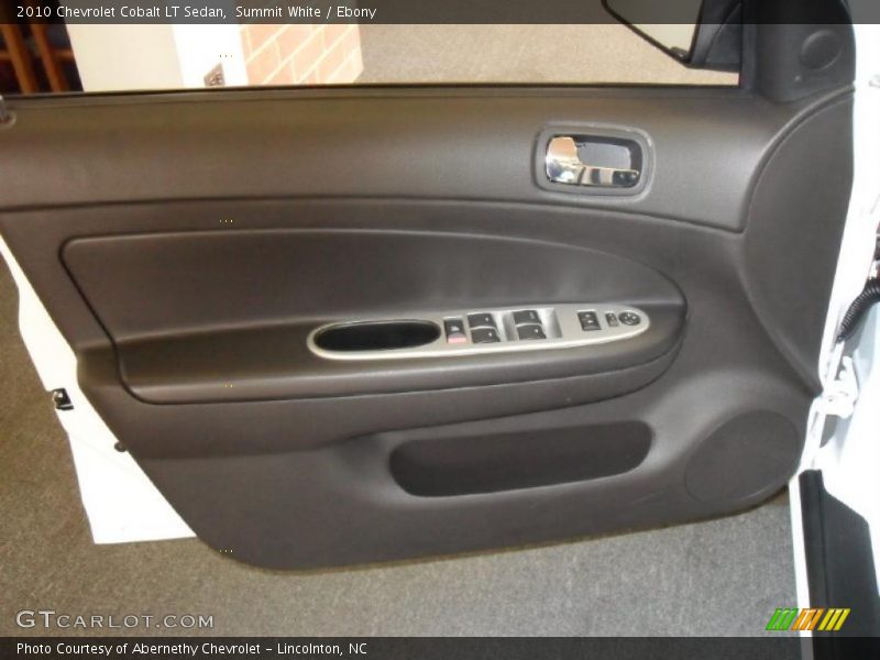 Summit White / Ebony 2010 Chevrolet Cobalt LT Sedan