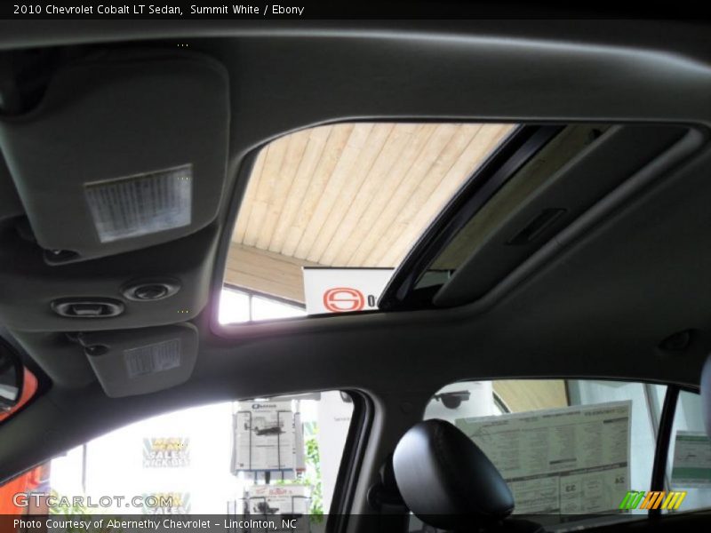 Summit White / Ebony 2010 Chevrolet Cobalt LT Sedan