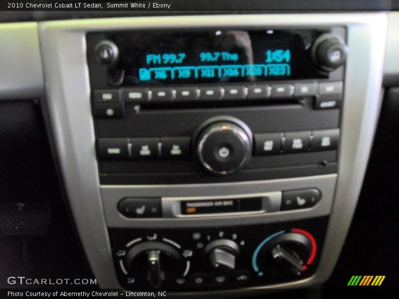 Summit White / Ebony 2010 Chevrolet Cobalt LT Sedan