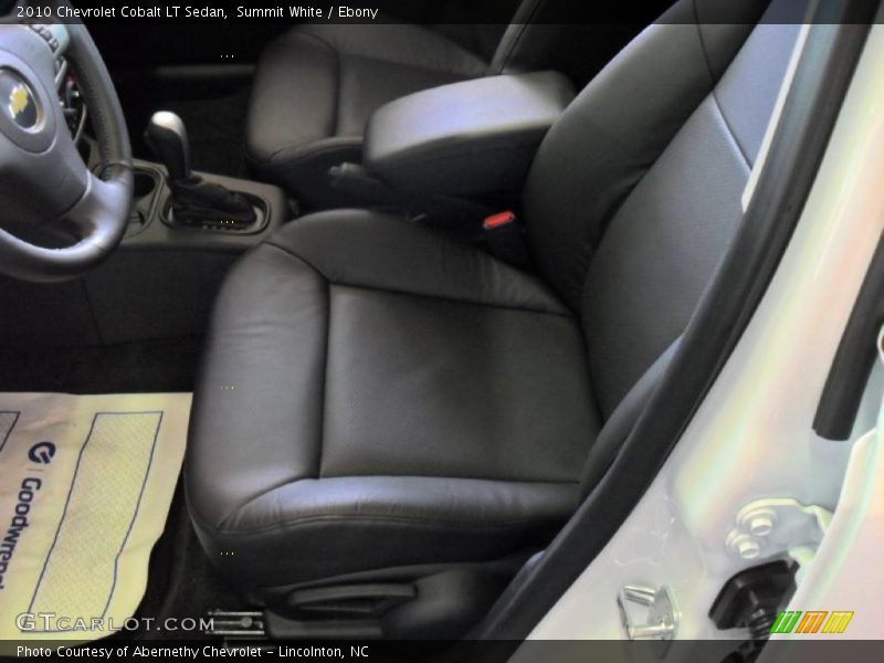 Summit White / Ebony 2010 Chevrolet Cobalt LT Sedan