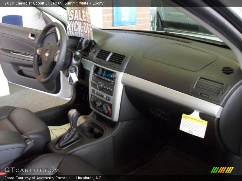 Summit White / Ebony 2010 Chevrolet Cobalt LT Sedan