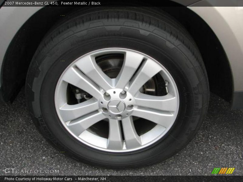 Pewter Metallic / Black 2007 Mercedes-Benz GL 450