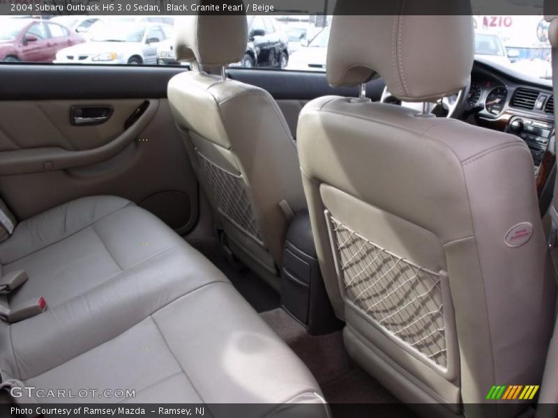 Black Granite Pearl / Beige 2004 Subaru Outback H6 3.0 Sedan