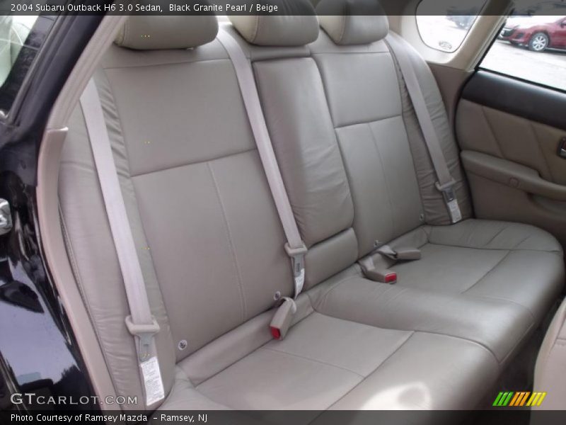 Black Granite Pearl / Beige 2004 Subaru Outback H6 3.0 Sedan