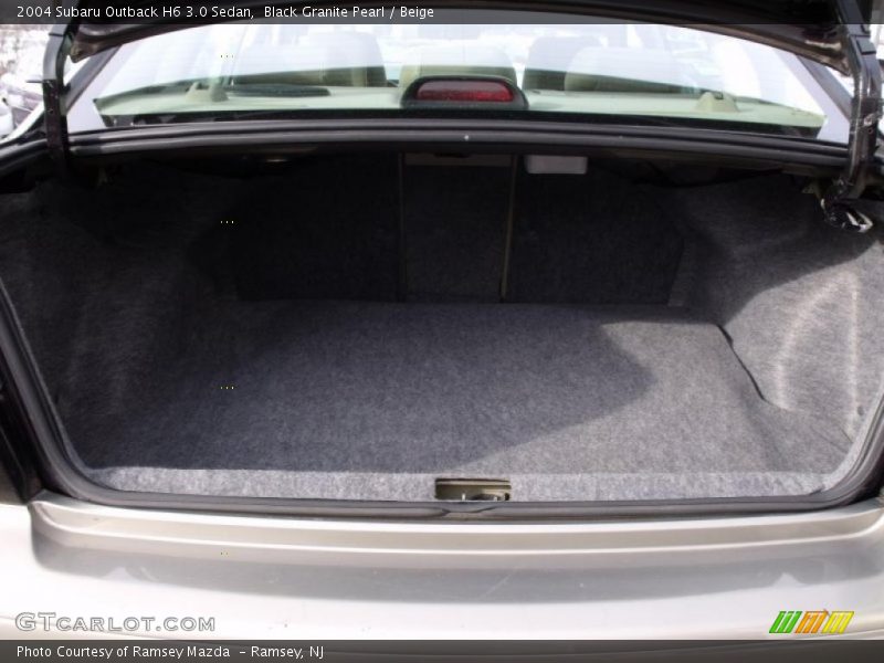 Black Granite Pearl / Beige 2004 Subaru Outback H6 3.0 Sedan