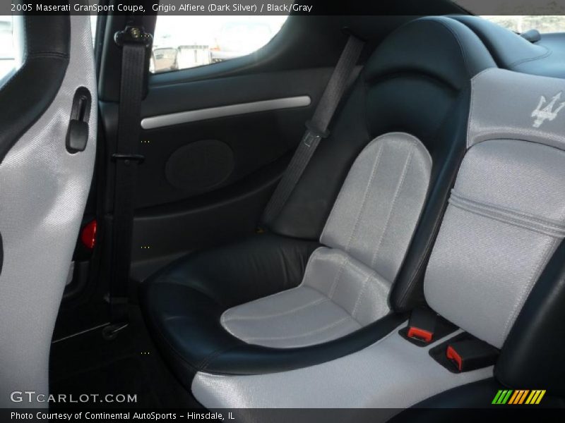 Grigio Alfiere (Dark Silver) / Black/Gray 2005 Maserati GranSport Coupe