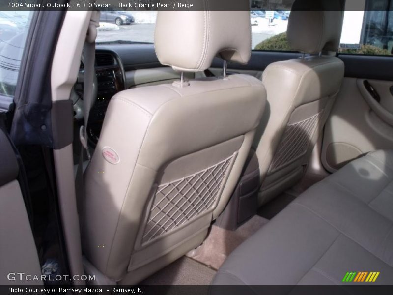 Black Granite Pearl / Beige 2004 Subaru Outback H6 3.0 Sedan