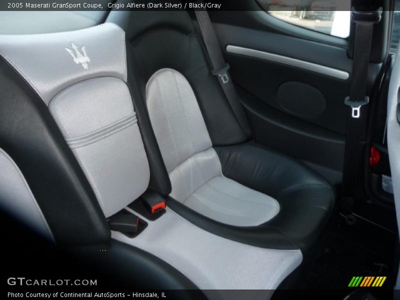 Grigio Alfiere (Dark Silver) / Black/Gray 2005 Maserati GranSport Coupe