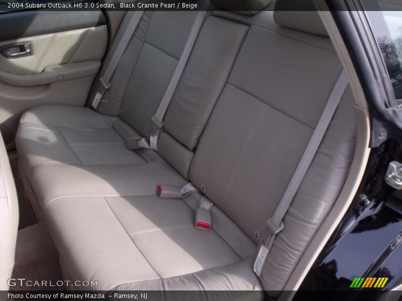 Black Granite Pearl / Beige 2004 Subaru Outback H6 3.0 Sedan