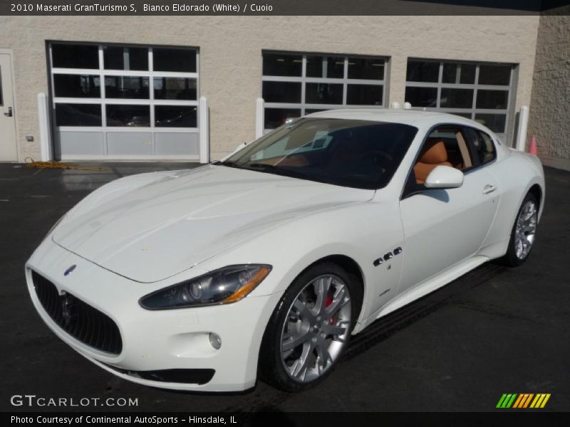 Bianco Eldorado (White) / Cuoio 2010 Maserati GranTurismo S