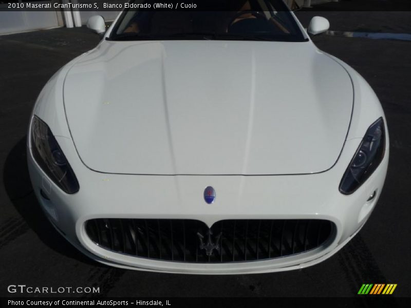 Bianco Eldorado (White) / Cuoio 2010 Maserati GranTurismo S