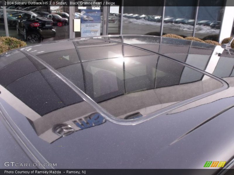 Black Granite Pearl / Beige 2004 Subaru Outback H6 3.0 Sedan