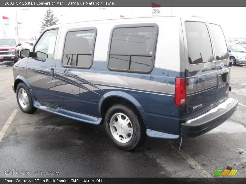 Dark Blue Metallic / Pewter 2003 GMC Safari Conversion Van