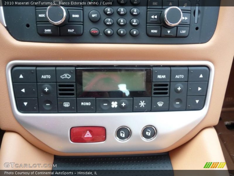 Bianco Eldorado (White) / Cuoio 2010 Maserati GranTurismo S